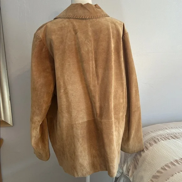 UD Utex Design Genuine Leather Coat - Picture 6 of 7